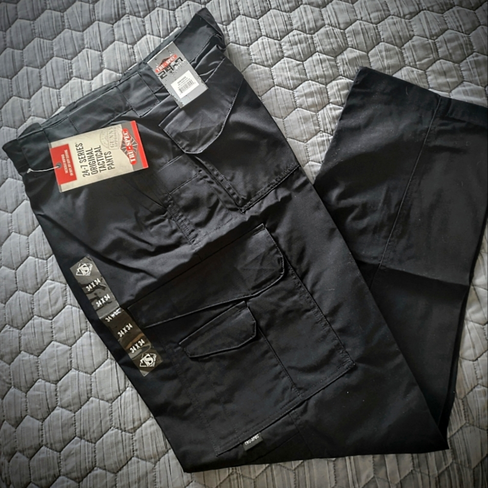 Tru Spec 24/7 Original Tactical Pant, 34w 34l, Navy, New w/ Tags, Stretch waist.
